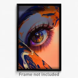 Art Poster - Miniature Wheels (Psychedelic Trippy Weird 11x17 Print)