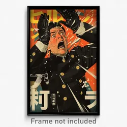 Chinese Movie Poster - Man Feeling Panicked, Prestigious Black Gloves (Print)