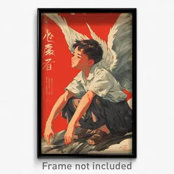 Vietnamese Movie Poster - Boy Feeling Gloomy, Amusing Wings (Vietnam Art Print)