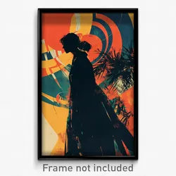 Greek Movie Poster - Treasured Terrace (Greece Psychedelic Art Retro Film Print)
