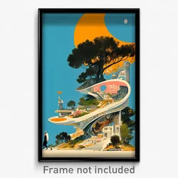 Greek Movie Poster - Extra Small Beacon (Greece Retro Film Art Print)