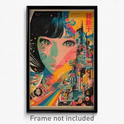 Chinese Movie Poster - Notable Mexican City (China Retro Film Art Print)