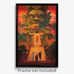 Indonesian Movie Poster - Dreary Prison (Indonesia Retro Film Art Print)