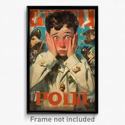 Russian Movie Poster - Boy Feeling Embarrassment, Elaborate Print (Art Print)