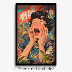 Vietnamese Movie Poster - Woman Feeling Liking, Bumpy Necklace (Art Print)