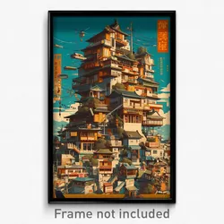 Chinese Movie Poster - Wonderful Chinese City (China Retro Film Art Print)
