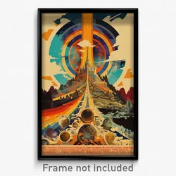 Russian Movie Poster - Dizzying Isthmus (Russia Retro Film Art Print)