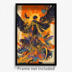 Brazilian Movie Poster - Girl Feeling Passion, Imaginative Winged Footwear