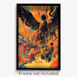 Thai Movie Poster - Girl Feeling Bitter Sweetness, Wobbly Black Wings (Print)