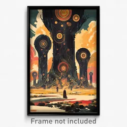 Icelandic Movie Poster - Unique Sanctuary (Iceland Retro Film Art Print)