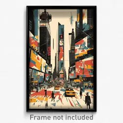 German Movie Poster - Pleasant New York (Germany Retro Film Art Print)