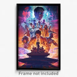 Vietnamese Movie Poster - Smooth Matrix (Vietnam Retro Film Art Print)