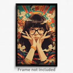 Vietnamese Movie Poster - Woman Feeling Self Critical, Grizzled Sports (Print)