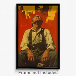 Mexican Movie Poster - Man Feeling Hope, Ragged Green Vest (Mexico Art Print)