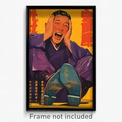 Vietnamese Movie Poster - Man Feeling Relieved, Valuable Purple Footwear (Print)