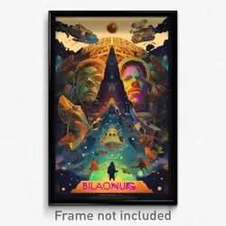 Spanish Movie Poster - Mysterious Bivouac (Spain Retro Film Art Print)