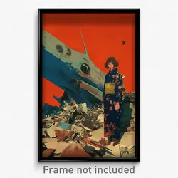 Movie Art Poster - Boy Feeling Brooding, Accomplished Dress (Retro Film Print)