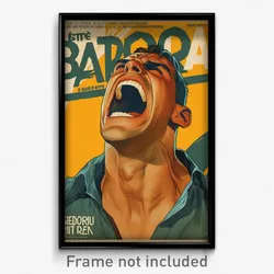 Brazilian Movie Poster - Man Feeling Outrage, Grand Denim (Brazil Art Print)