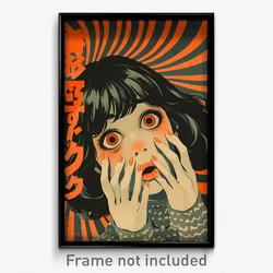 Chinese Movie Poster - Woman Feeling Curiosity, Acceptable Gloves (Art Print)