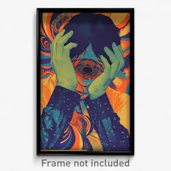 German Movie Poster - Boy Feeling Discomfort, Astonishing Multicolored Hairband