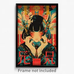 Chinese Movie Poster - Girl Feeling Alarm, Gloomy Shoes (China Film Art Print)