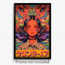 Indonesian Movie Poster - Girl Feeling Scorn, Well Off Multi Strapped (Print)