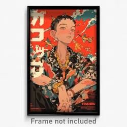 Thai Movie Poster - Boy Feeling Grief, Sophisticated Carrot Necklace (Art Print)
