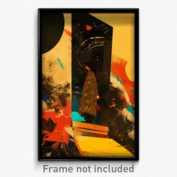 Greek Movie Poster - Gargantuan Storage Room (Greece Retro Film Art Print)