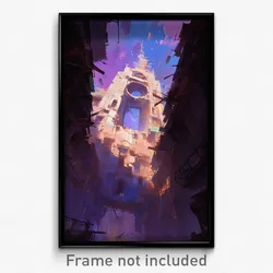 Art Poster - An Atmospheric Market