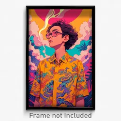Indonesian Movie Poster - Boy Feeling Careless, Admirable Crop Top (Art Print)