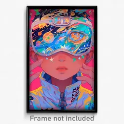 Movie Art Poster - Boy Feeling Optimistic, Well Made Sweatband (Film Print)