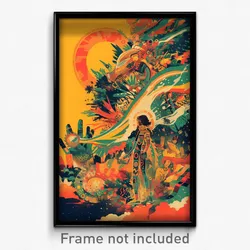 Brazilian Movie Poster - Sweet Megalith (Brazil Retro Film Art Print)