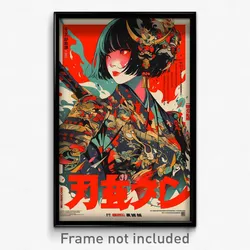 Thai Movie Poster - Girl Feeling Guilt, Flashy Japanese Armor (Art Print)