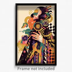 Mexican Movie Poster - Cultured Chest (Mexico Psychedelic Art Retro Film Print)