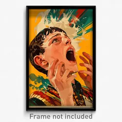 Spanish Movie Poster - Boy Feeling Sorrow, Unique Vest (Spain Film Art Print)