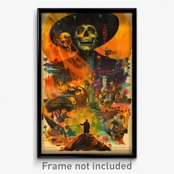 Mexican Movie Poster - Unknown Earthworks (Mexico Retro Film Art Print)