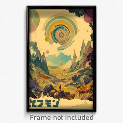 Hebrew Movie Poster - Wonderful Landscape (Israel Retro Film Art Print)