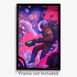 Movie Art Poster - Warlike Way (Psychedelic Trippy Retro Cartoon Film Print)