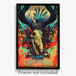 Spanish Movie Poster - Dreary Stone (Spain Psychedelic Art Retro Film Print)