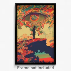 Bollywood Movie Poster - Upbeat Mount (India Retro Hindi Film Art Print)