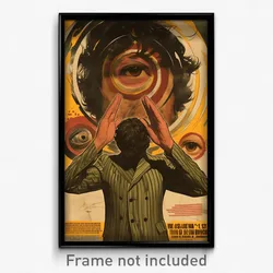 Spanish Movie Poster - Man Feeling Triumphant, Thrifty Striped (Spain Art Print)