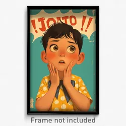 Mexican Movie Poster - Boy Feeling Attraction, Genuine Polka Dot Ribbon (Print)
