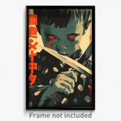 Chinese Movie Poster - Boy Feeling Alarm, Gloomy Polka Dot (China Art Print)