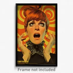 German Movie Poster - Woman Feeling Excitement, Marvelous Detached Collar