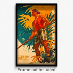 Mexican Movie Poster - Boy Feeling Hospitable, Outlandish Multicolored Legwear