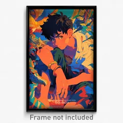 Thai Movie Poster - Boy Feeling Aversion, Glaring Multicolored Dress (Art Print)