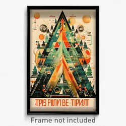 Russian Movie Poster - Triangular Pipes (Russia Retro Film Art Print)