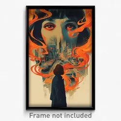 Icelandic Movie Poster - Outstanding New York (Iceland Retro Film Art Print)