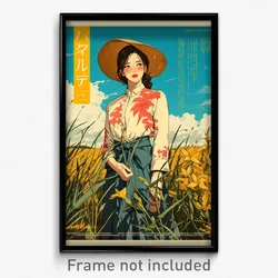 Vietnamese Movie Poster - Girl Feeling Love, Original Clothes Around Waist