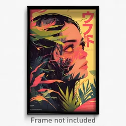 Brazilian Movie Poster - Woman Feeling Self Critical, Beautiful Tail Ribbon